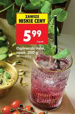 Ogóreczki mini promocja w Biedronka