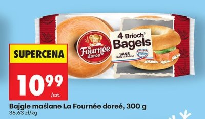 Bajgle maślane La Fournée doreé, 300 g promocja w Biedronka