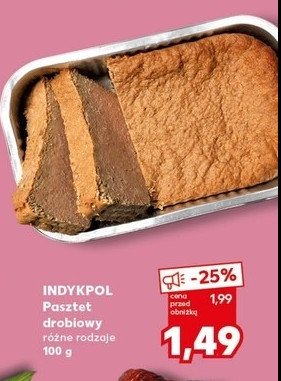 Pasztet drobiowy Indykpol promocja