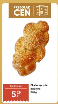 Chałka ręcznie zawijana  promocja w Biedronka