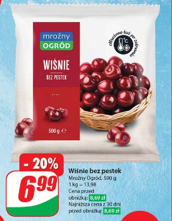 Wiśnie Mroźny ogród promocja