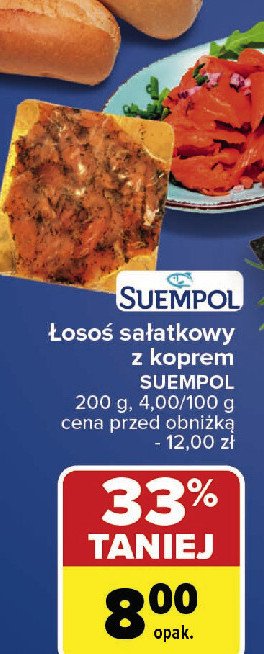 Łosoś wędzony z koprem Suempol promocja