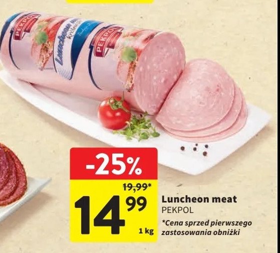 Luncheon meat Pekpol promocja