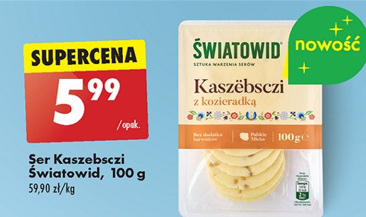 Ser kaszubski z kozieradką plastry Światowid promocja