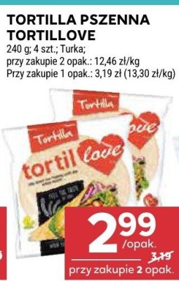 Tortilla pszenna Tortillove promocja w Stokrotka