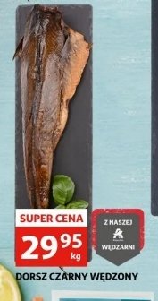 Dorsz czarny wędzony Auchan promocja