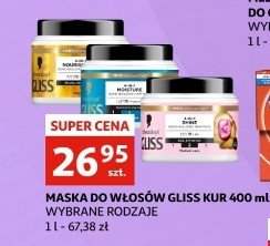 Maska do włosów Gliss kur shine promocja