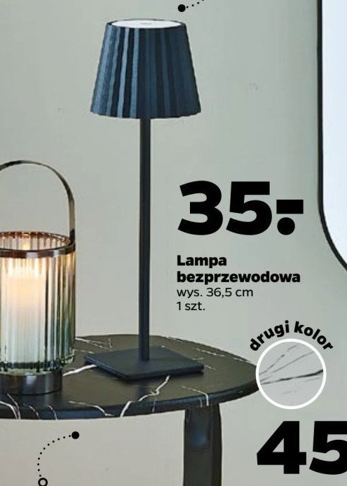 Lampa bezprzewodowa 36.5 cm promocja w Netto