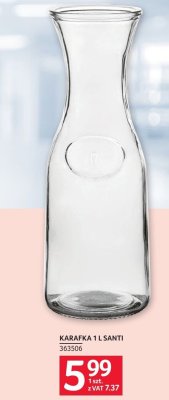 Karafka 1 L Santi promocja w Selgros