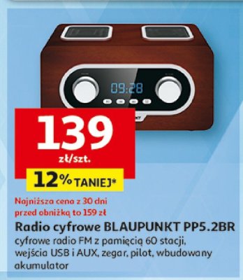 Radio cyfrowe BLAUPUNKT PP5.2BR promocja w Auchan