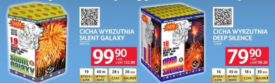 Fajerwerki Silent Galaxy Cicha wyrzutnia promocja w Selgros