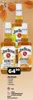 Whisky Jim Beam Orange promocja w Netto