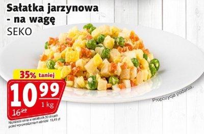 Sałatka jarzynowa - na wagę SEKO promocja w Prim Market