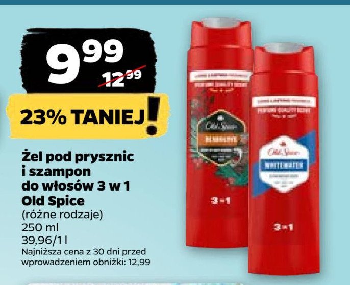 Żel pod prysznic Old spice bearglove promocja