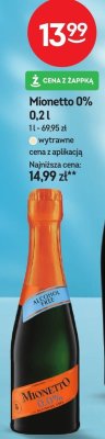 Napój Mionetto 0% 0,2l promocja w Żabka