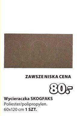 Wycieraczka promocja w Jysk