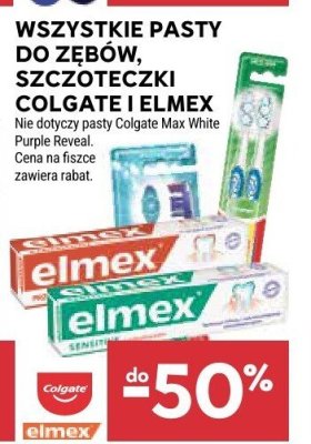 Pasty do zębów, szczoteczki Colgate i Elmex promocja w Stokrotka