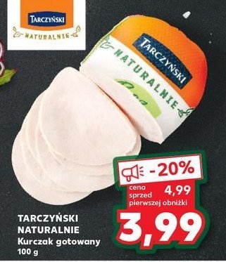 Kurczak gotowany Tarczy艅ski naturalnie promocja