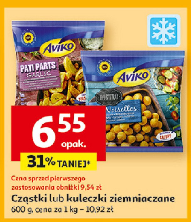 Cząstki ziemniaków czosnkowe Aviko promocja