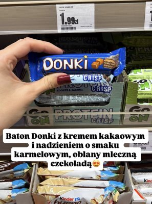 Wafel Donki  promocja w Intermarche