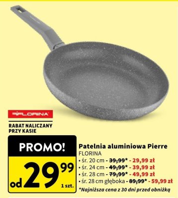 Patelnia aluminiowa Pierre FLORINA promocja w Intermarche