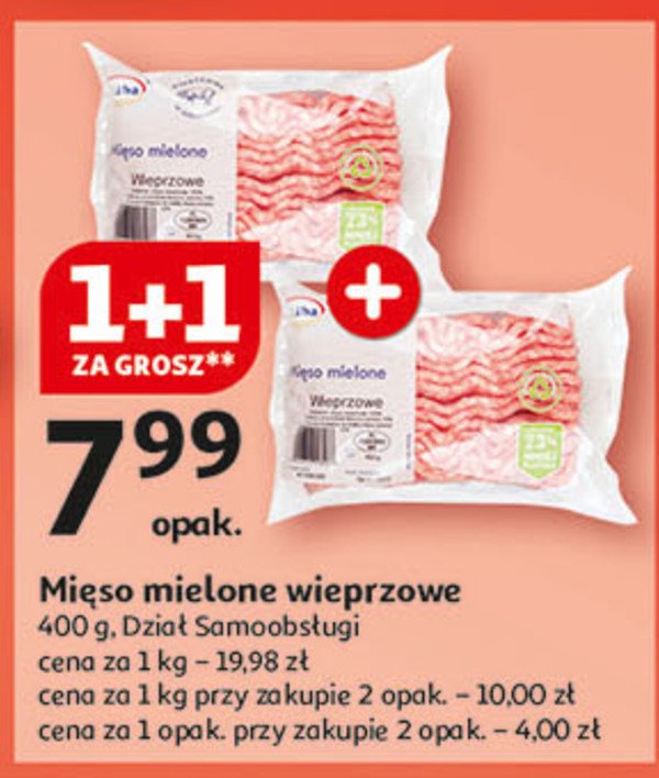 Mięso mielone wieprzowe promocja