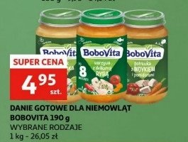 Danie warzywa z delikatną rybą Bobovita promocja