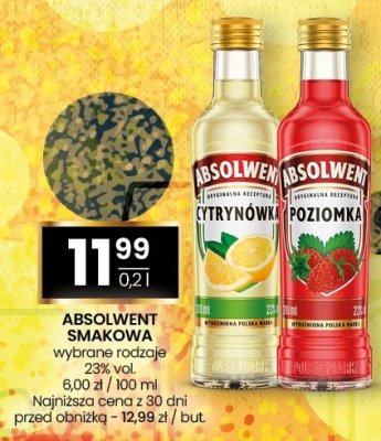 Wódka Absolwent Poziomka promocja w Twój Market