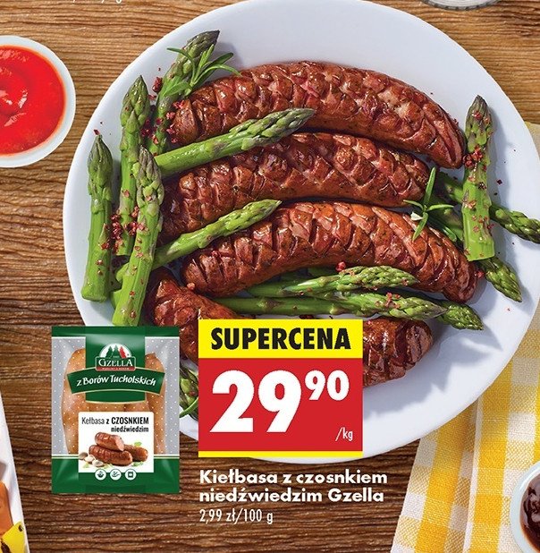 Kie艂basa z czosnkiem nied藕wiedzim Gzella promocja