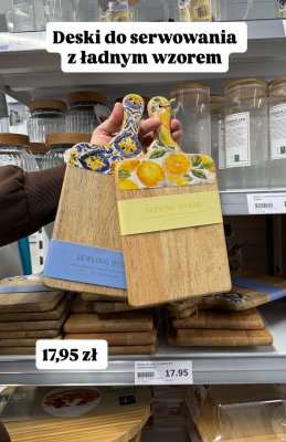 Deska do serwowania 33x18x1.5 cm promocja w Action