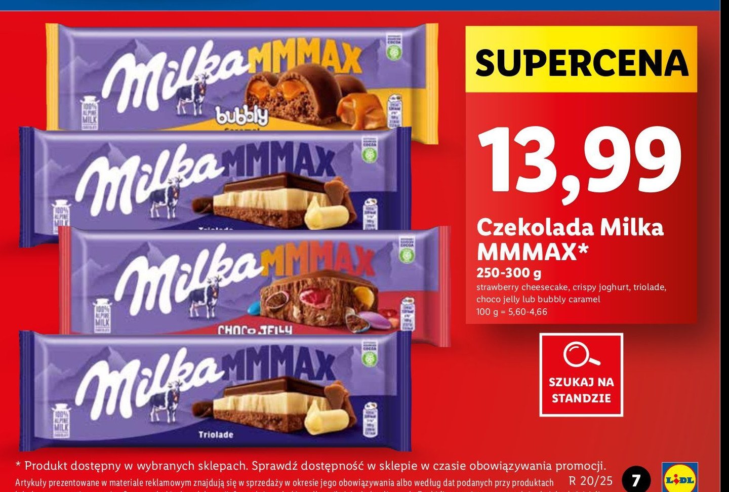 Czekolada triolade Milka mmmax promocja