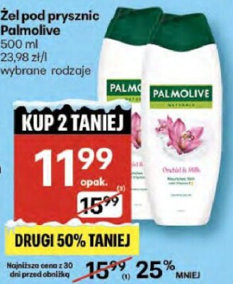 Żel pod prysznic Palmolive wybrane rodzaje promocja w Delikatesy Centrum