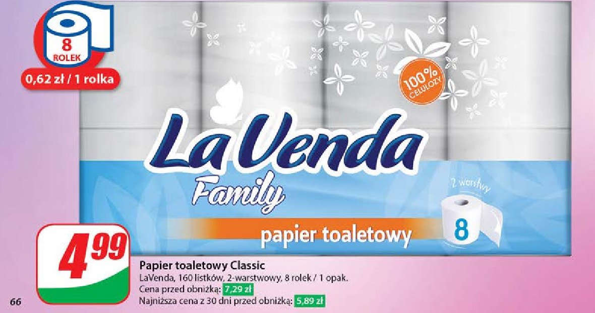 Papier toaletowy Lavenda promocja