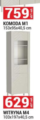 Komoda M1 153x95x40,5 cm promocja w Merkury Market