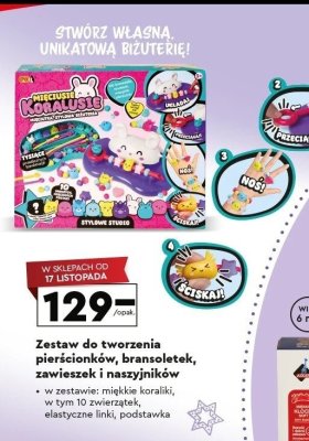 Zestaw do tworzenia pierścionków, bransoletek, zawieszek i naszyjników promocja w Biedronka