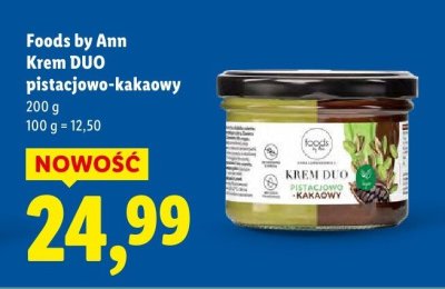 Krem DUO pistacjowo-kakaowy promocja w Lidl