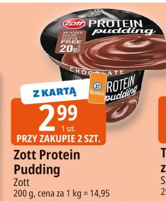 Zott Protein Pudding promocja w Leclerc