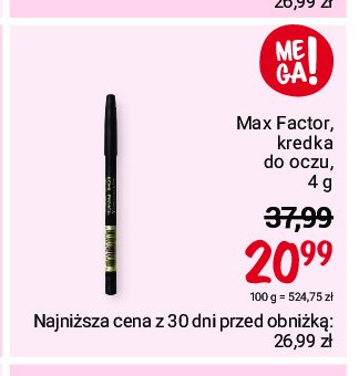 Kredka do oczu Max factor kohl pencil promocja