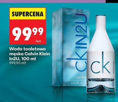 Woda toaletowa męska In2U 100 ml promocja w Biedronka