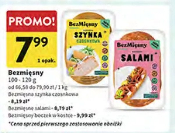 Bezmięsne salami Bezmięsny promocja