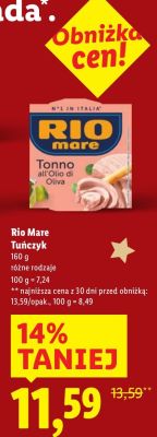 Tuńczyk  promocja w Lidl