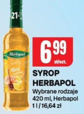 Syrop Herbapol, wybrane rodzaje promocja w Chorten