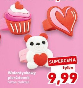 Walentynkowy pierścionek promocja w Kaufland