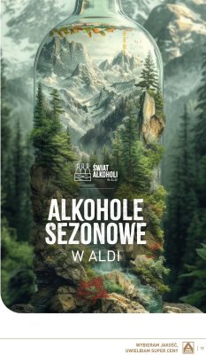 Gazetka alkoholowa, strona 18 promocja w Aldi