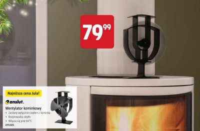 Wentylator kominkowy anslut promocja w Jula