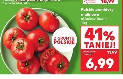 Pomidory malinowe polska promocja
