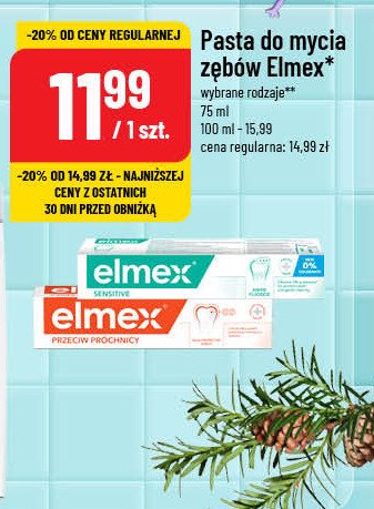 Pasta do zębów przeciw próchnicy Elmex promocja w POLOmarket