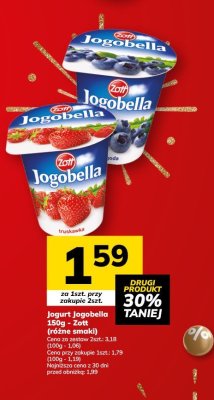 Jogurt Jogobella 2x150g (różne smaki) promocja w Hitpol