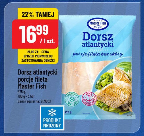 Dorsz atlantycki Master fish promocja w POLOmarket