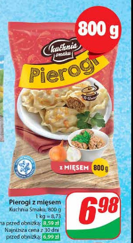 Pierogi z mięsem Kuchnia smaku promocja